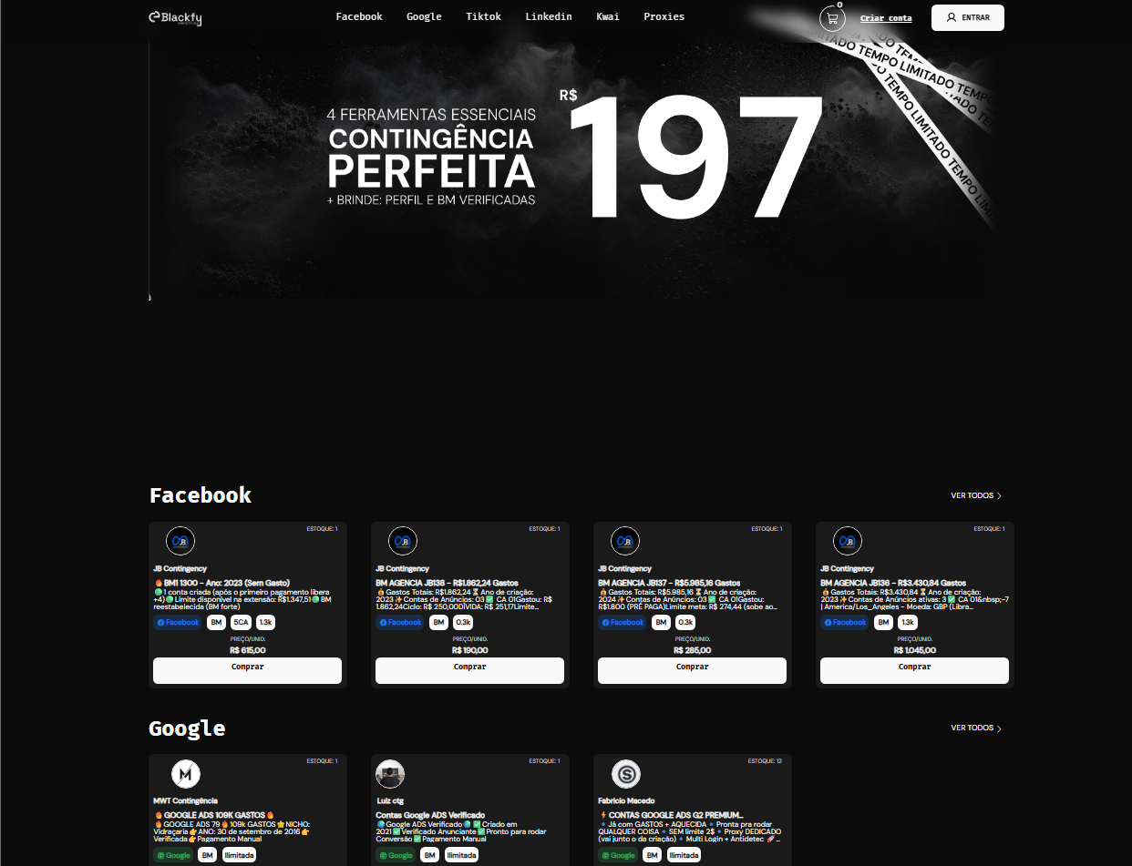 Blackfy Marketplace